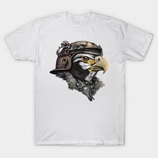 steampunk eagle head T-Shirt